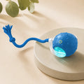 Automatic rolling ball for cats and small dogs blue