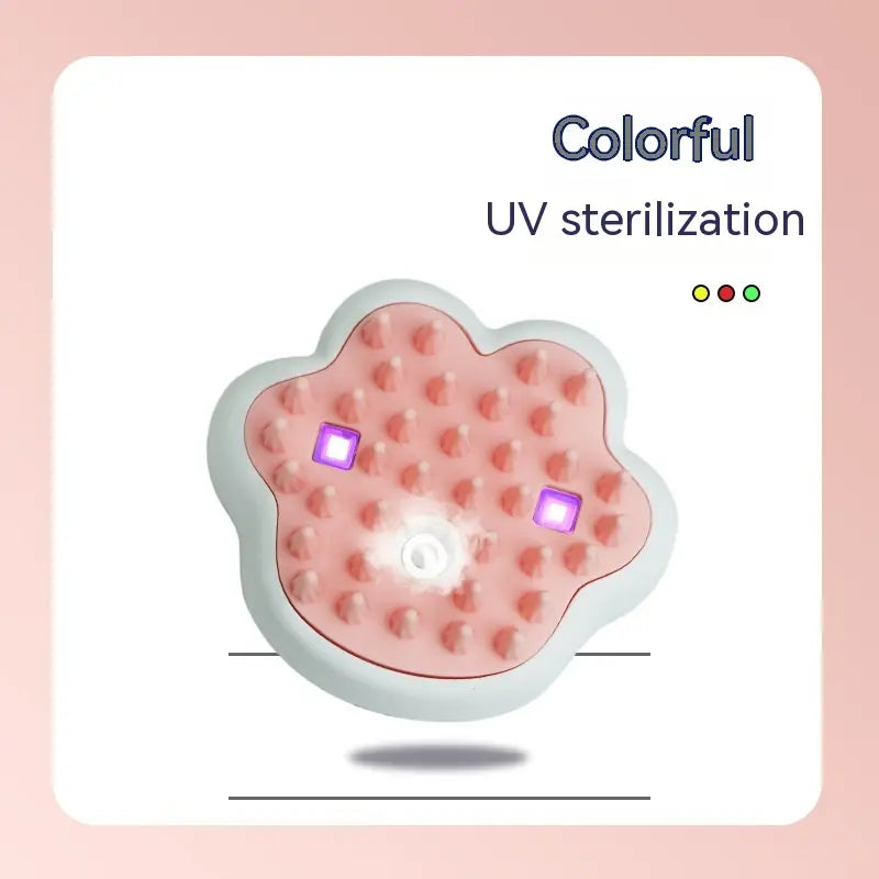 Colorful UV pet steam brush sterilizer version