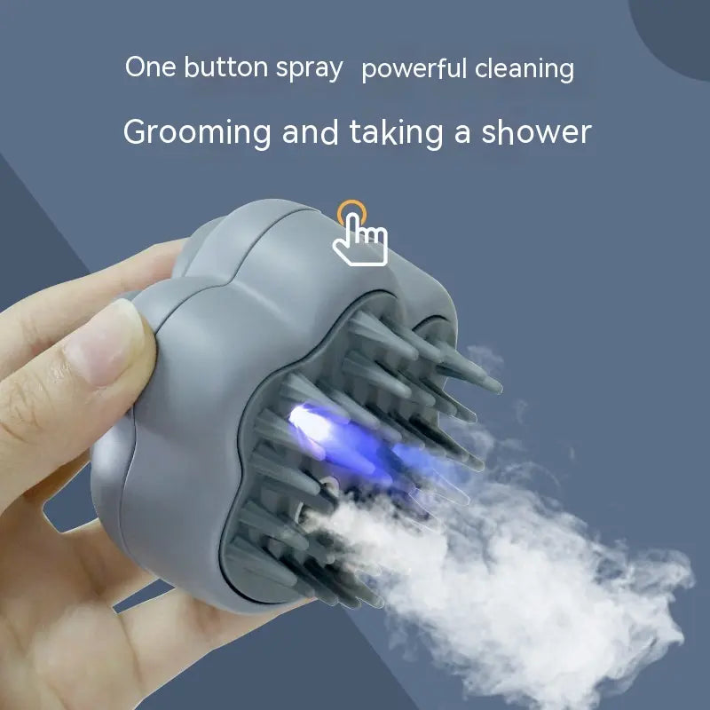 UV pet steam brush spray cleaning function close up